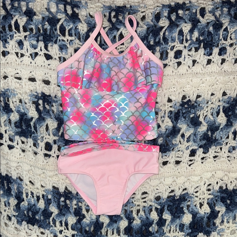 Two piece mermaid swimsuit!